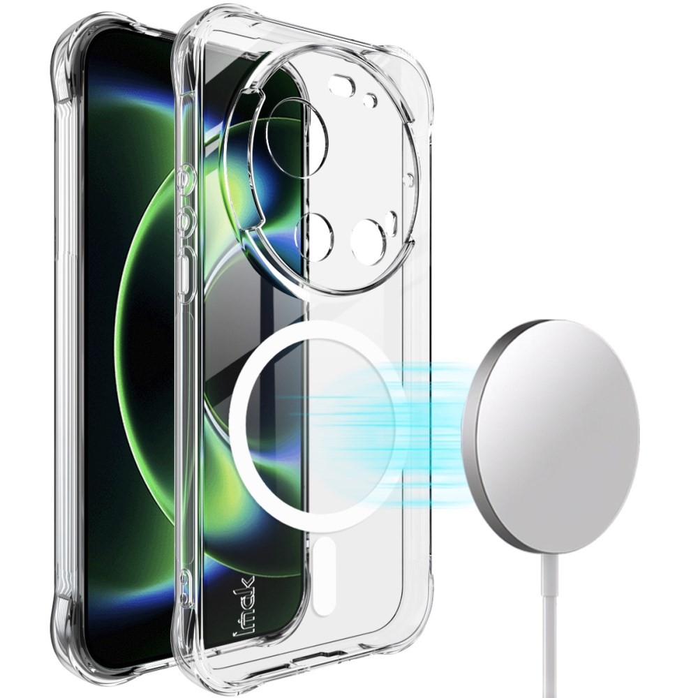 Xiaomi 17 Ultra 5G IMAK Buffer MagSafe Θήκη Σιλικόνης Transparent