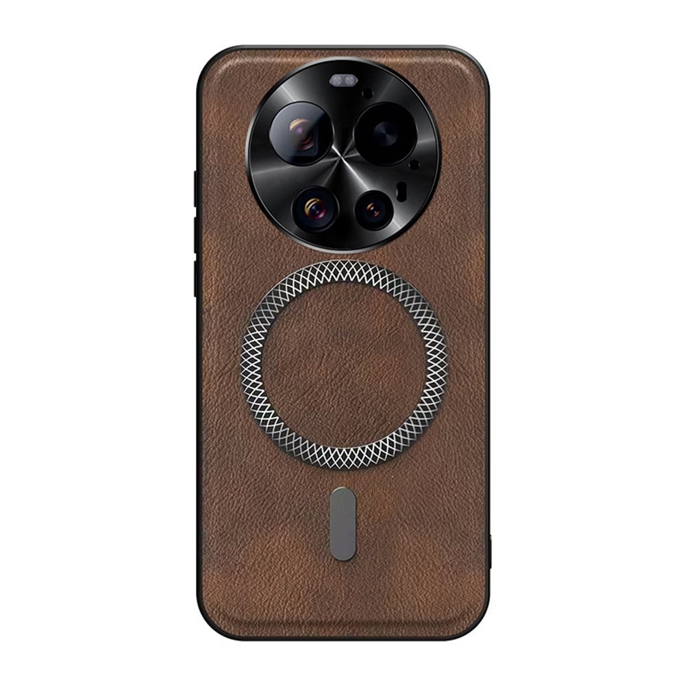 Xiaomi 17 Ultra 5G Metal Cover Magsafe Σκληρή Θήκη Brown