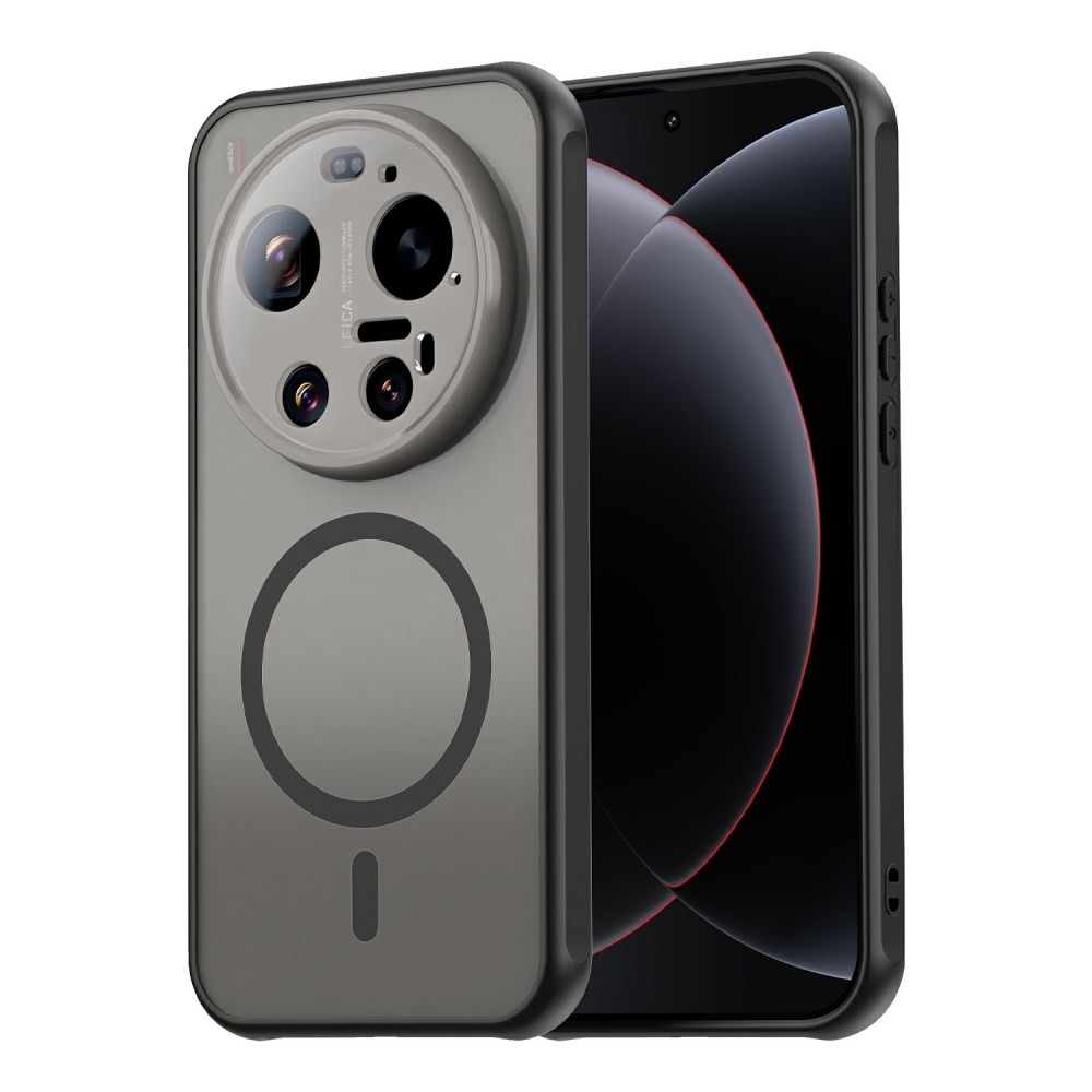 Xiaomi 17 Ultra 5G Magsafe Ημιδιάφανη Σκληρή Θήκη Black