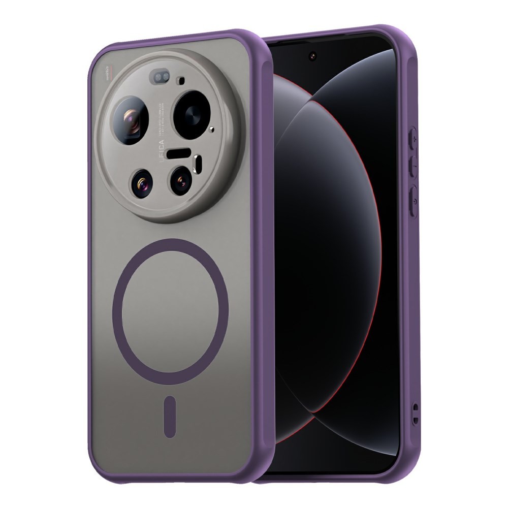 Xiaomi 17 Ultra 5G Magsafe Ημιδιάφανη Σκληρή Θήκη Purple