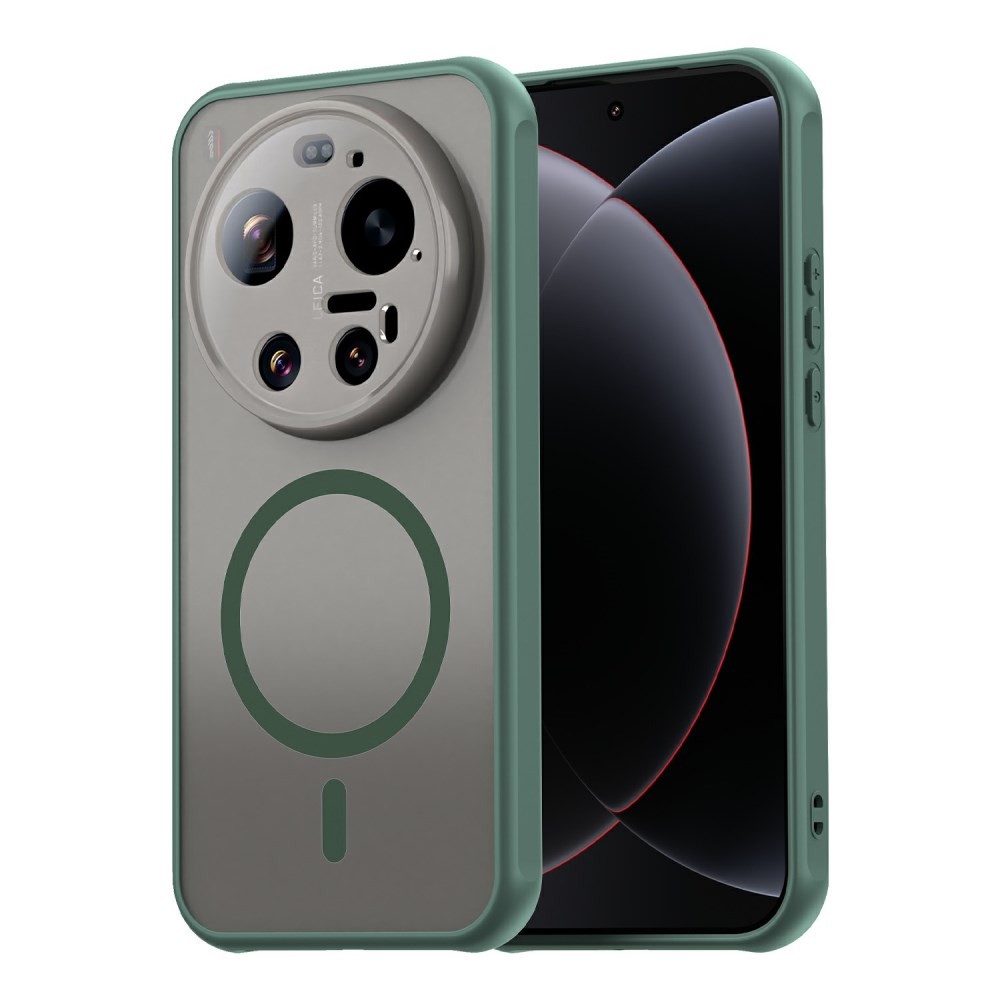 Xiaomi 17 Ultra 5G Magsafe Ημιδιάφανη Σκληρή Θήκη Green