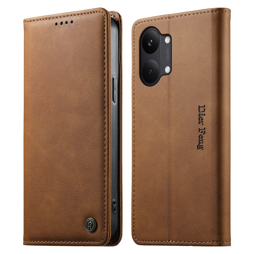 Xiaomi Poco X8 Pro Max 5G DF-019 Θήκη Βιβλίο Light Brown