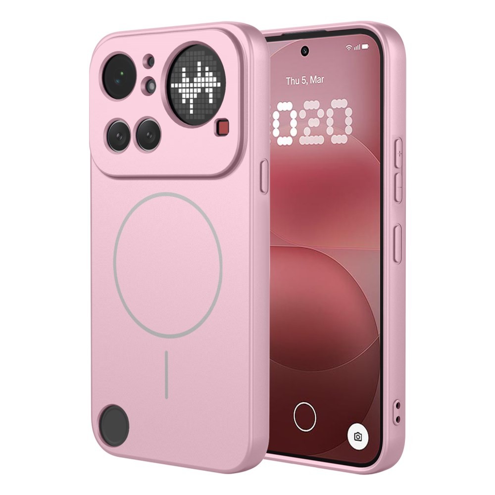 Nothing Phone (4a) Pro Liquid Silicone Magsafe Θήκη Σιλικόνης Pink