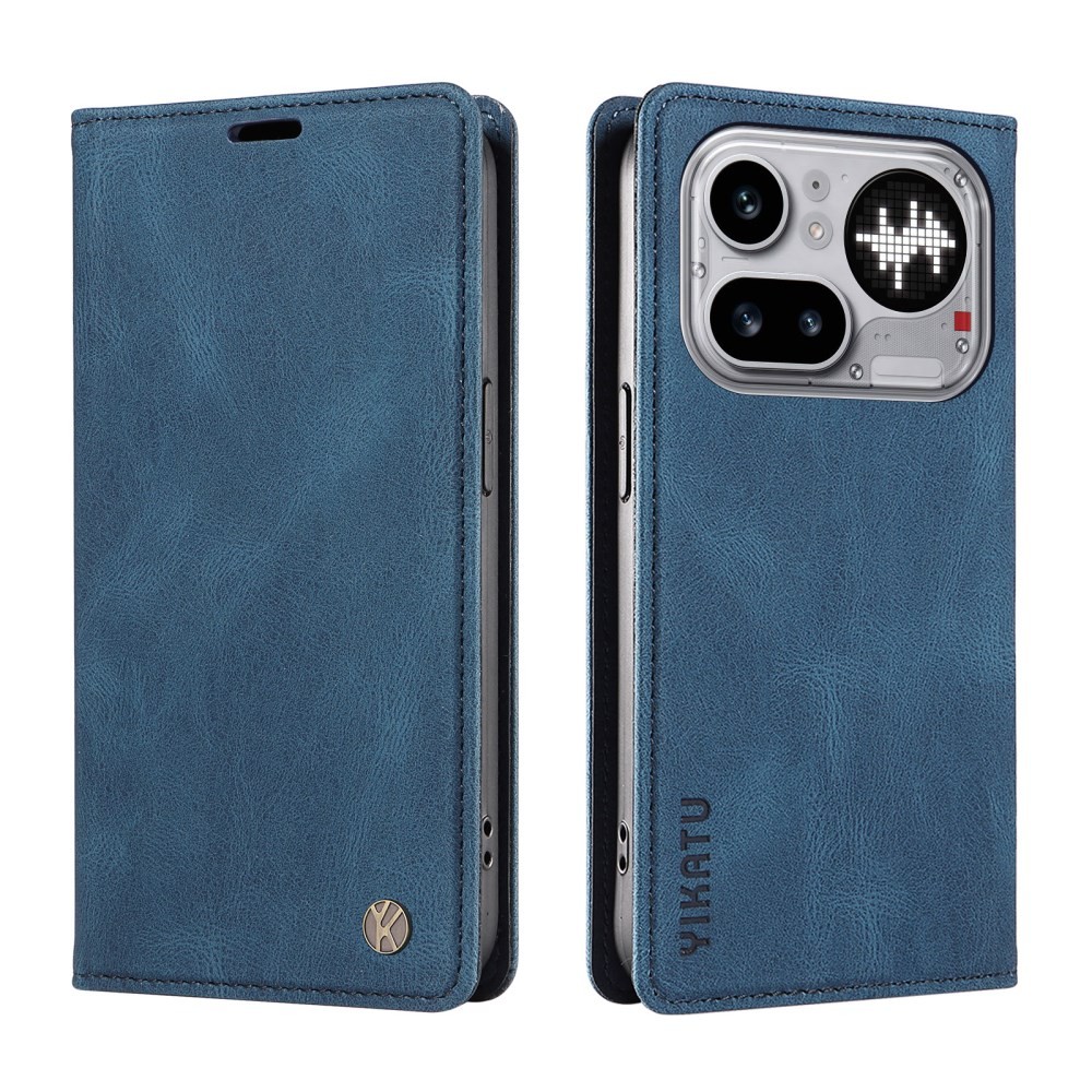Nothing Phone (4a) Pro YIKATU YK-004 Θήκη Βιβλίο Blue