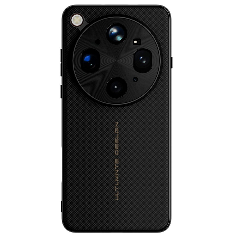 Oppo Find X9 Ultra 5G GKK Woven Texture Σκληρή Θήκη Black