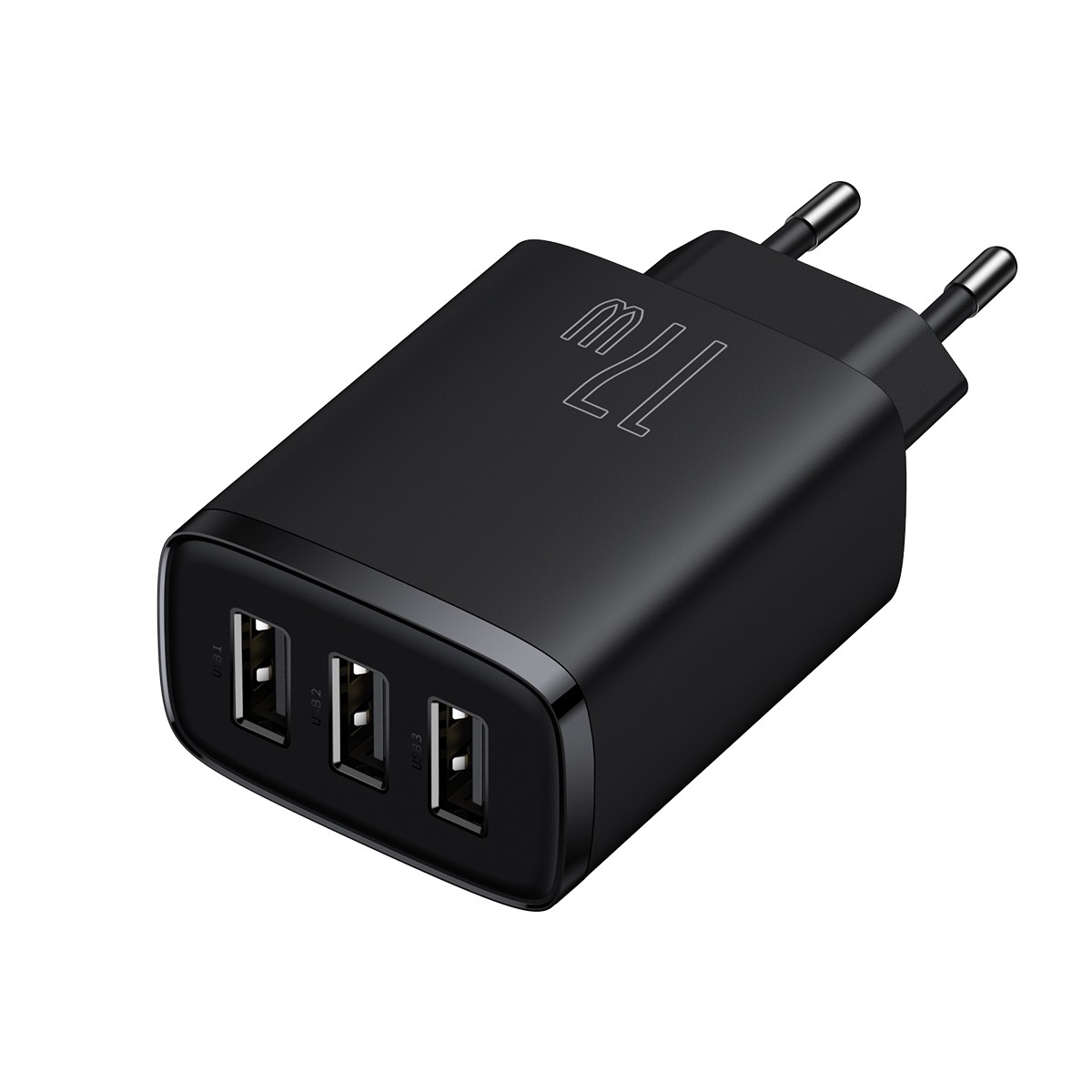 Blavec CCXJ020101 Φορτιστής Χωρίς Καλώδιο με 3 Θύρες USB-A 17W Black