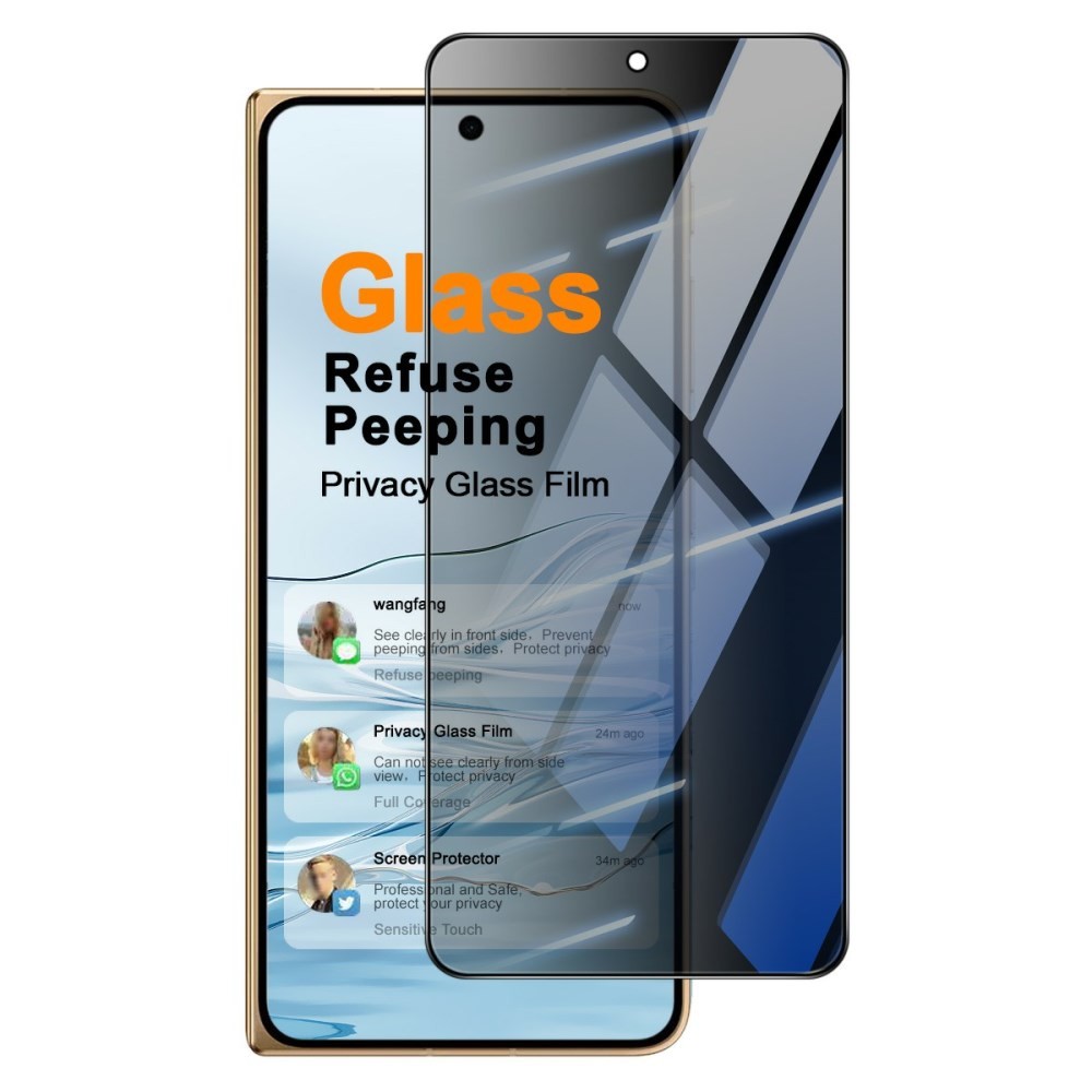 Oppo Find N6 5G IMAK Privacy Full Tempered Glass - Προστασία Οθόνης Black