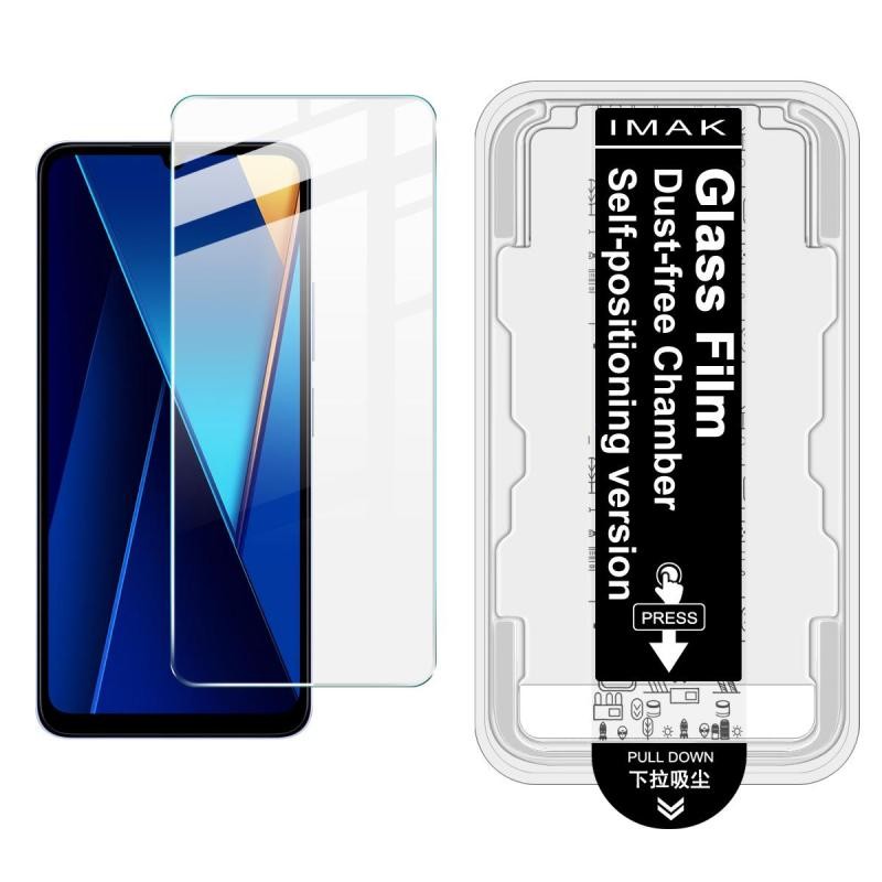 Xiaomi Redmi 13C/Poco C65 IMAK H Series Easy Install Tempered Glass με Οδηγό Τοποθέτησης Transparent