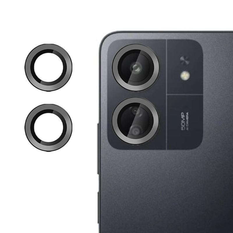 Xiaomi Redmi 13C/Poco C65 Kalebol Κρίκοι Προστασίας για Κάμερα - Lens Protector Rings Black