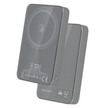 Blavec BJ-04 Slim MagSafe Power Bank 10000mAh 22.5W Grey