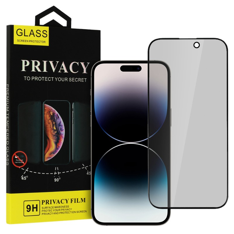 Apple iPhone 17 Privacy Tempered Glass Black