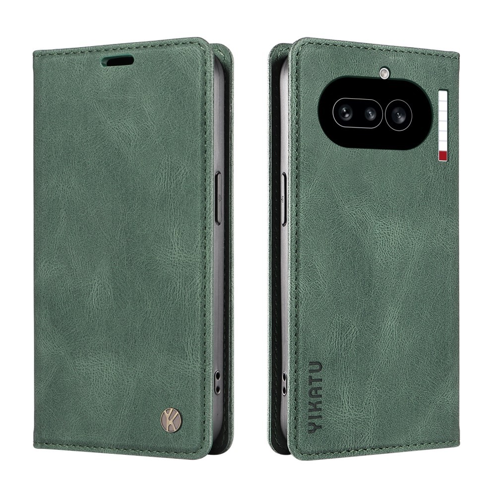 Nothing Phone (4a) YIKATU YK-004 Θήκη Βιβλίο Green