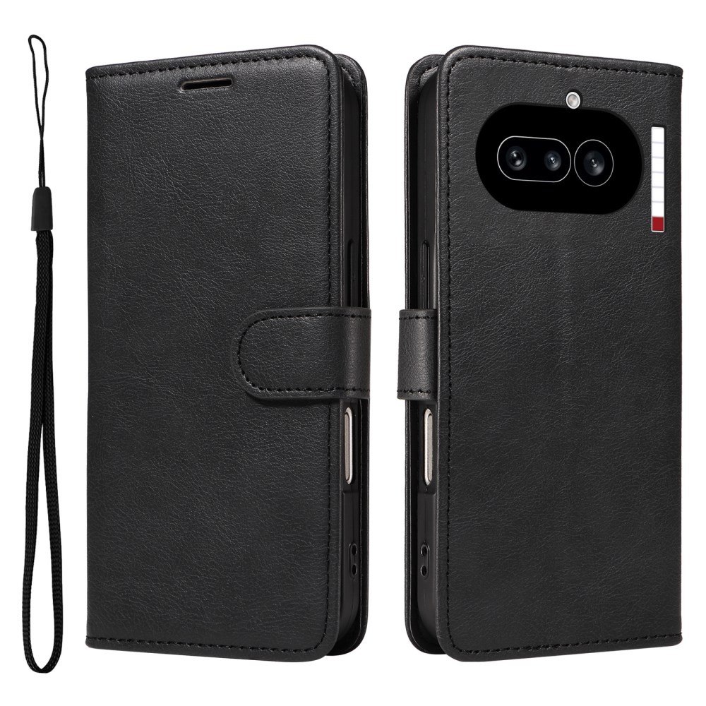 Nothing Phone (4a) Basic Θήκη Πορτοφόλι Black
