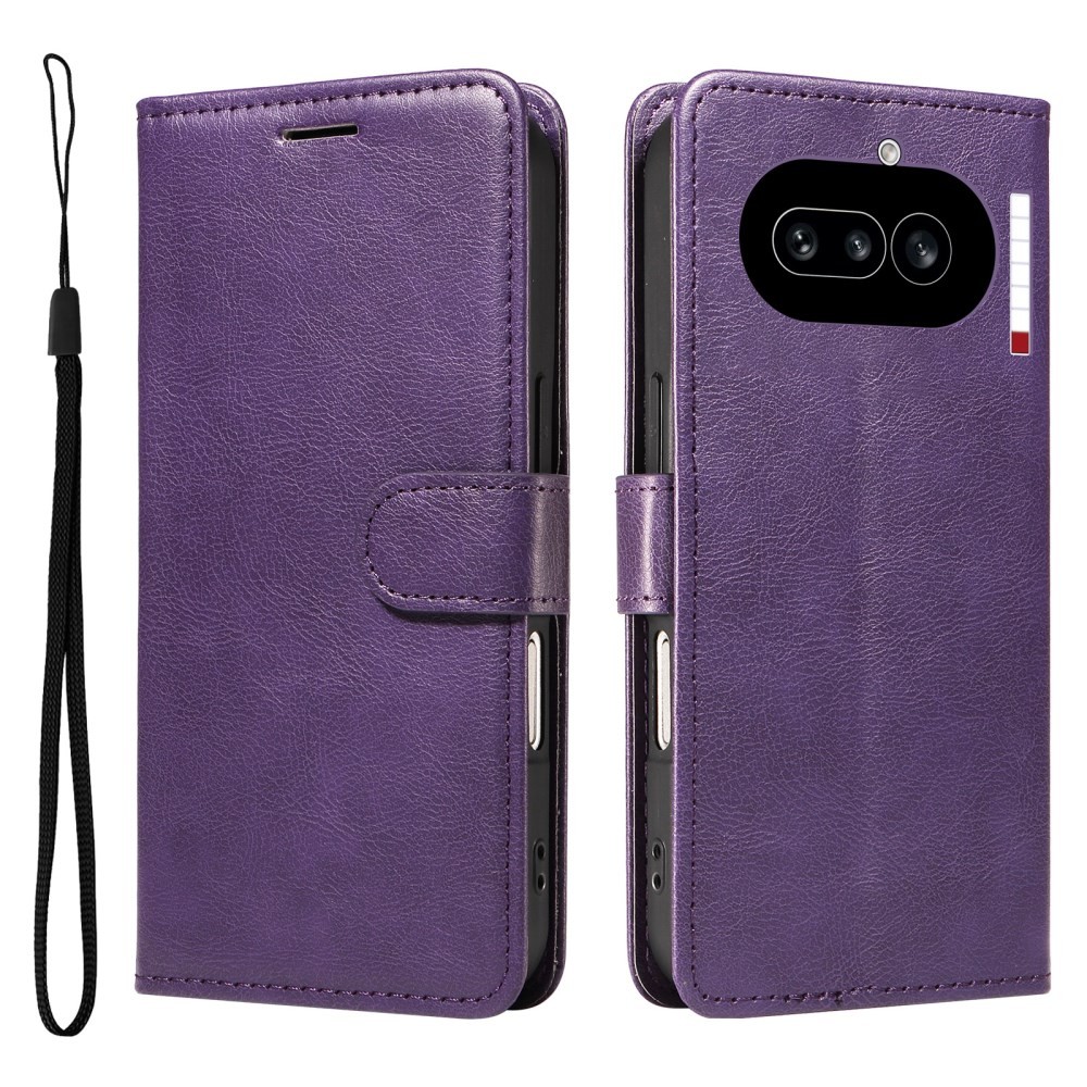 Nothing Phone (4a) Basic Θήκη Πορτοφόλι Purple