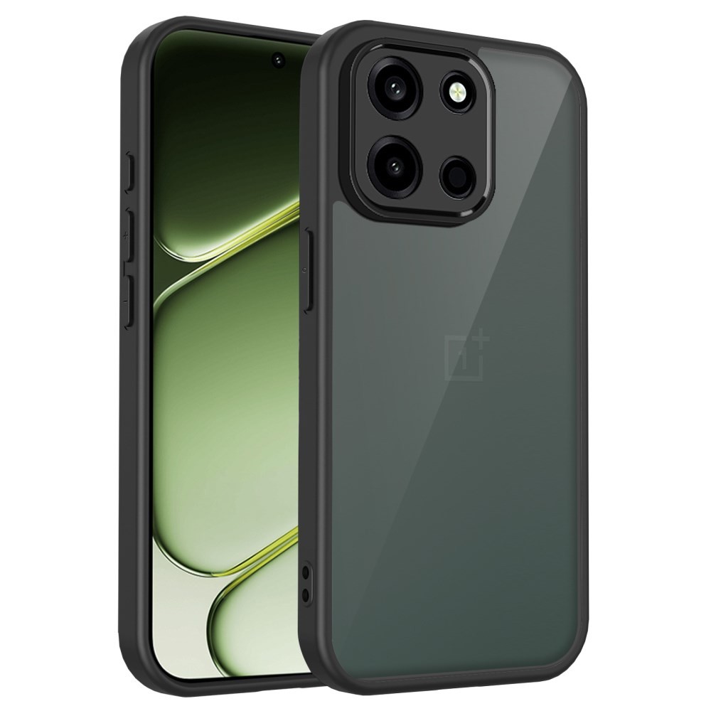 OnePlus Nord 6 5G Matte Ημιδιάφανη Σκληρή Θήκη Transparent Black