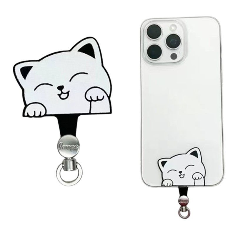 AROPE  Tab για Λουράκι με Περιστρεφόμενο Κρίκο Fortune Cat