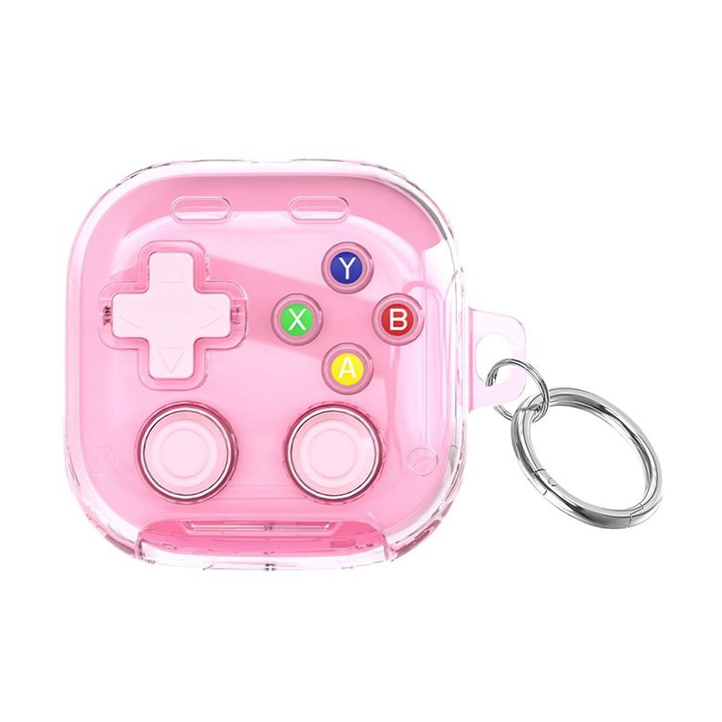 Samsung Galaxy Buds4 / Buds4 Pro XDcase Θήκη Σιλικόνης με Stand Transparent Pink