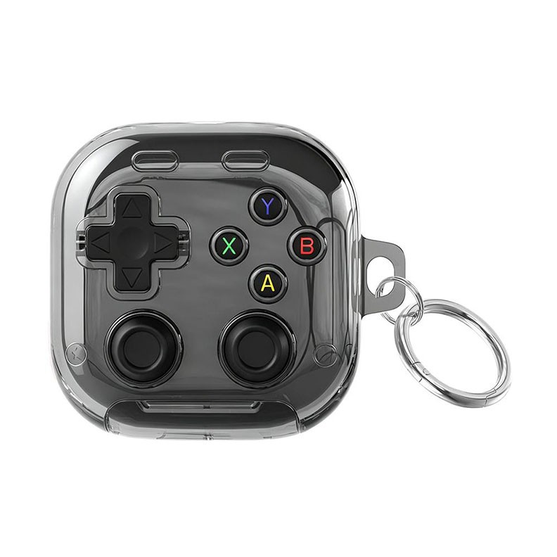 Samsung Galaxy Buds4 / Buds4 Pro XDcase Θήκη Σιλικόνης με Stand Transparent Black