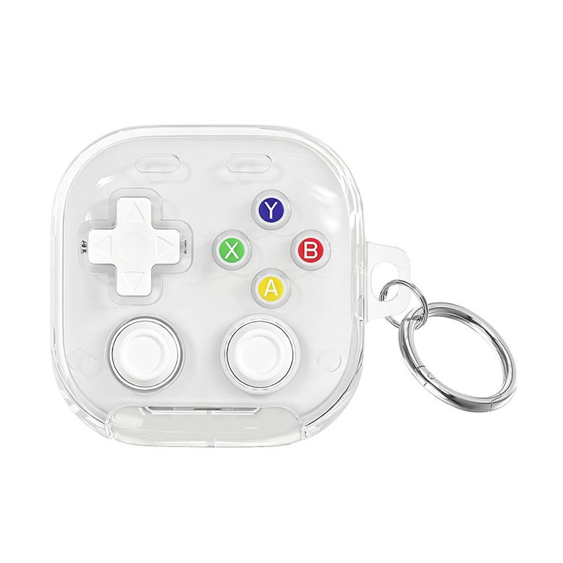 Samsung Galaxy Buds4 / Buds4 Pro XDcase Θήκη Σιλικόνης με Stand Transparent White