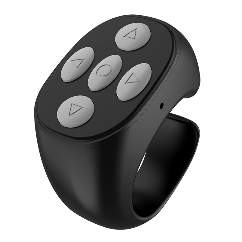 JX-05  Smart Ring με Bluetooth για Smartphones & Tablets Black