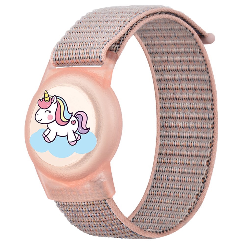 Apple AirTag Θήκη Καρπού Nylon Unicorn