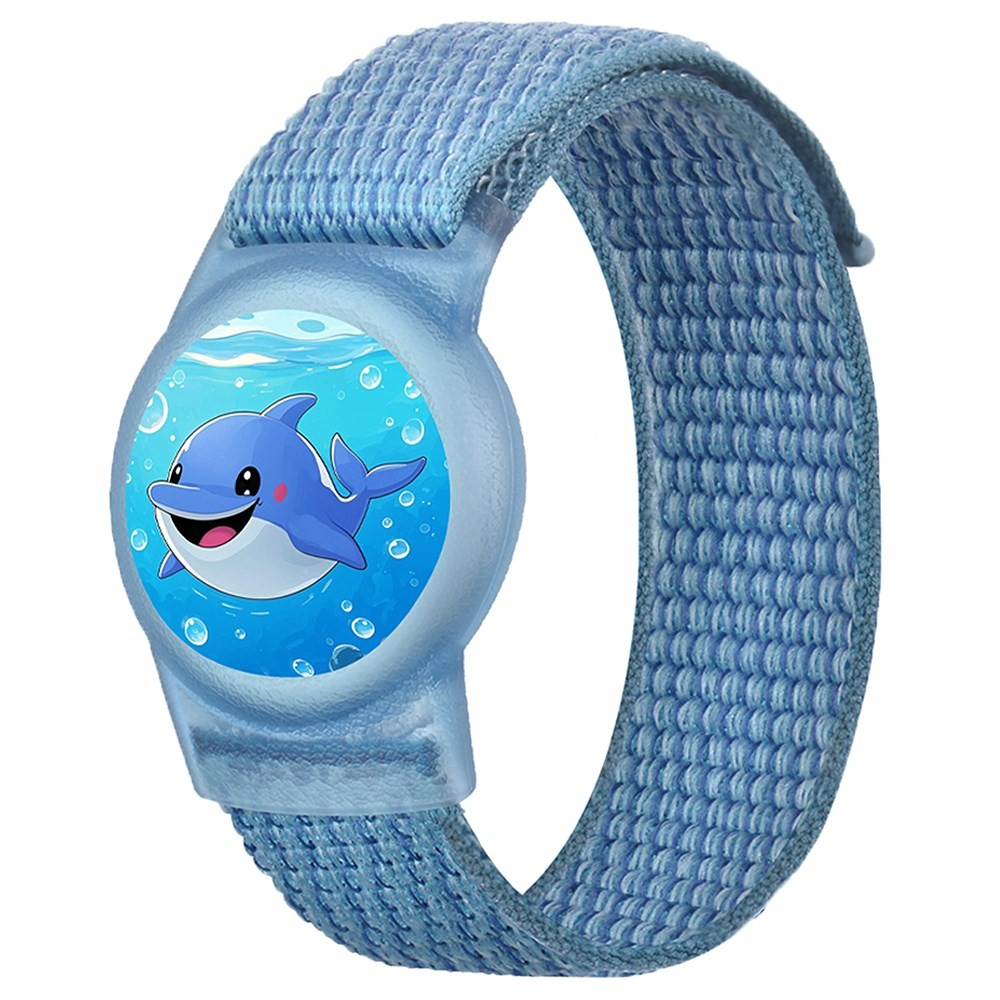 Apple AirTag Θήκη Καρπού Nylon Dolphin