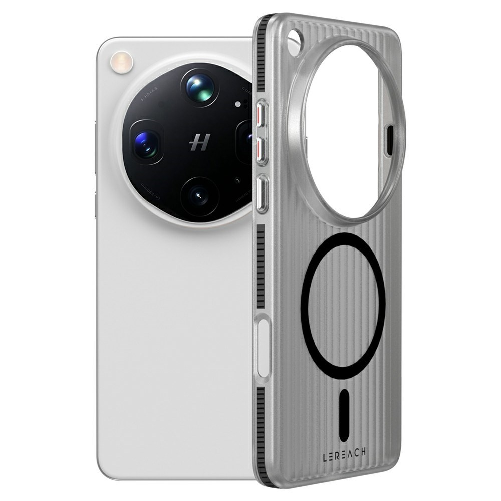 Oppo Find X9 Ultra 5G LEREACH TOC Series MagSafe Σκληρή Θήκη Transparent Black