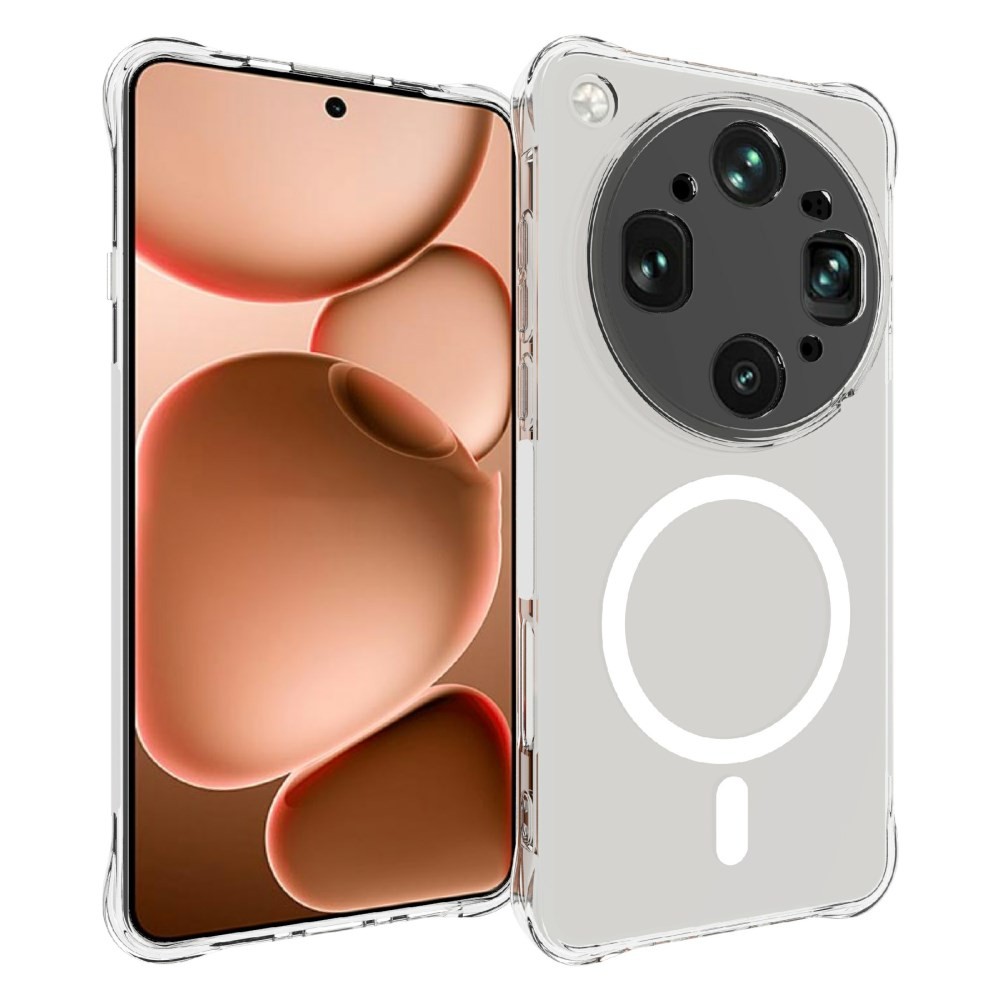Oppo Find X9 Ultra 5G Buffer MagSafe Θήκη Σιλικόνης Transparent
