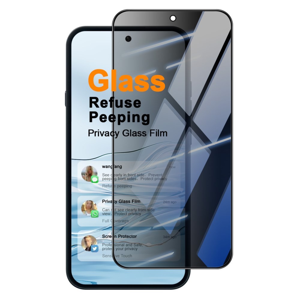 Nothing Phone (4a) IMAK Privacy Full Tempered Glass - Προστασία Οθόνης Black