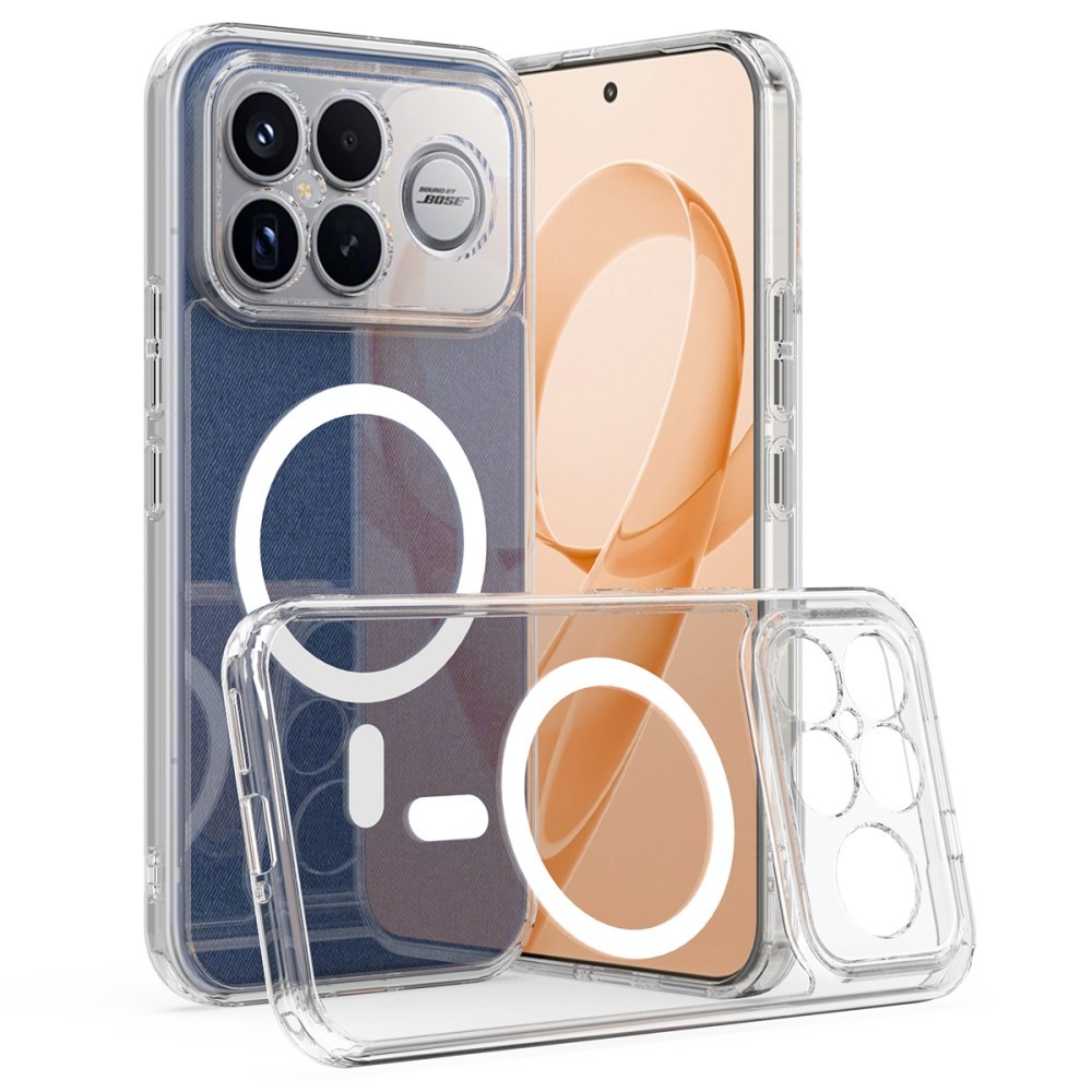 Xiaomi Poco F8 Ultra 5G MagSafe TPU+Acrylic Σκληρή Θήκη Transparent