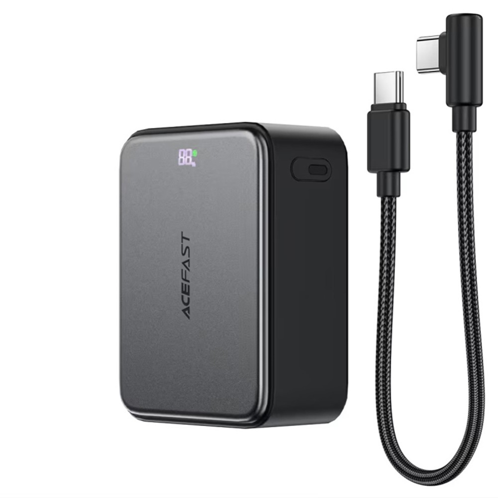 Acefast M28 Power Bank 10000mAh 22.5W με Θύρα USB κ 2xUSB-C Black