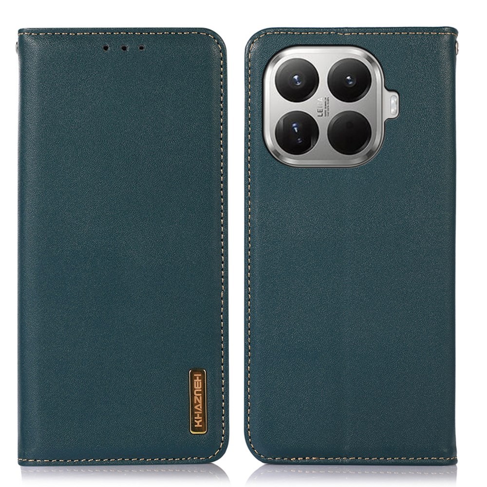 Xiaomi 17T 5G KHAZNEH Δερμάτινη Θήκη Βιβλίο Green