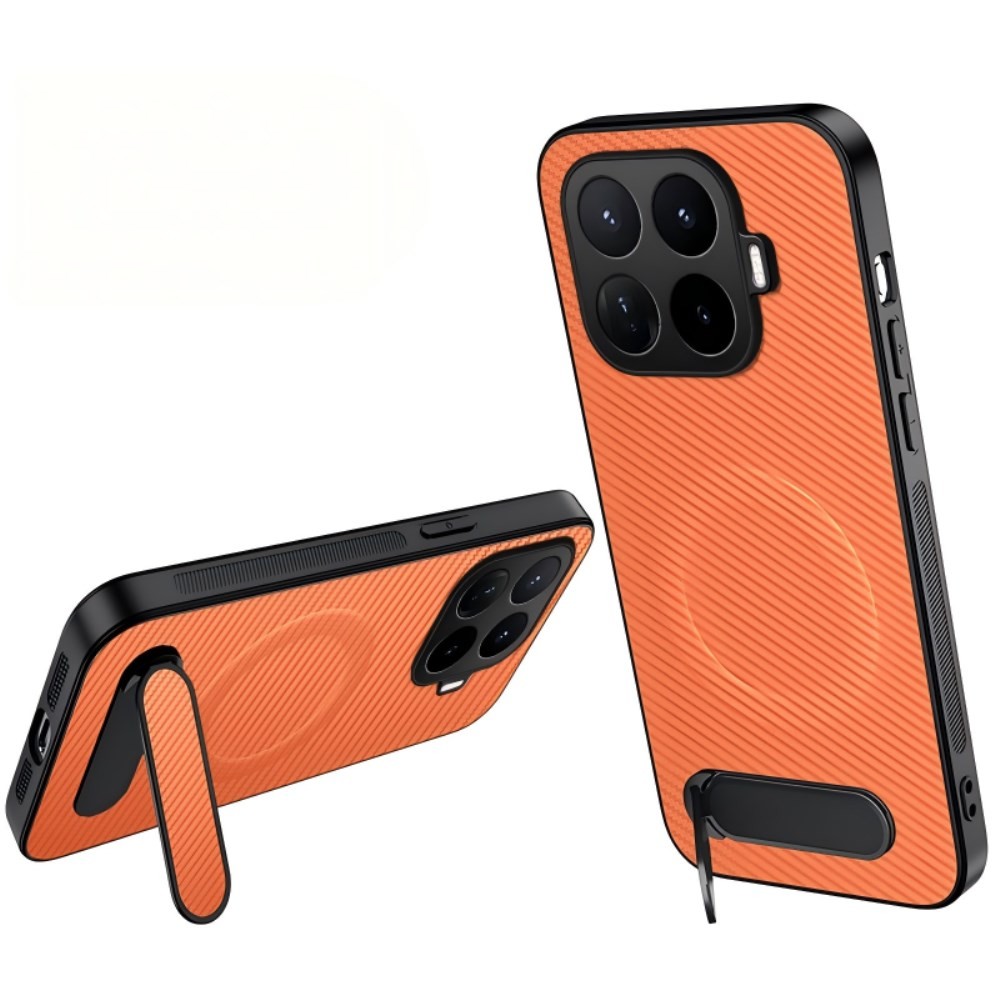 Xiaomi 17T Pro 5G QT Series MagSafe Σκληρή Θήκη με Στήριγμα Orange
