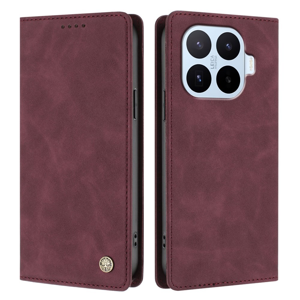 Xiaomi 17T Pro 5G Roots Θήκη Βιβλίο Wine Red