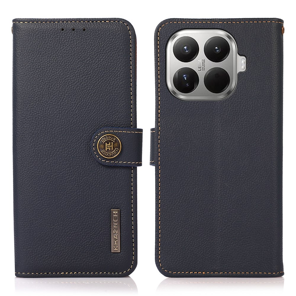 Xiaomi 17T Pro 5G KHAZNEH Δερμάτινη Θήκη Πορτοφόλι Blue