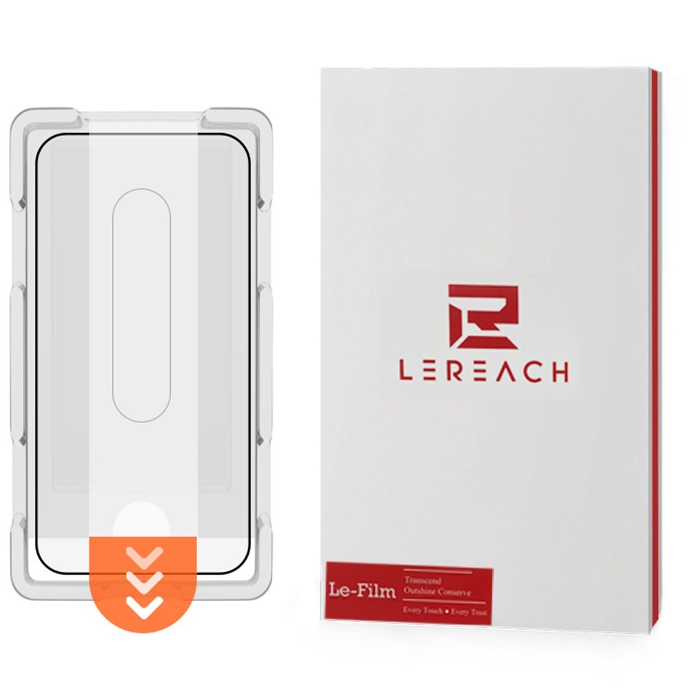 Xiaomi 17T Pro 5G LEREACH Full Tempered Glass με Οδηγό Τοποθέτησης - Προστασία Οθόνης Transparent