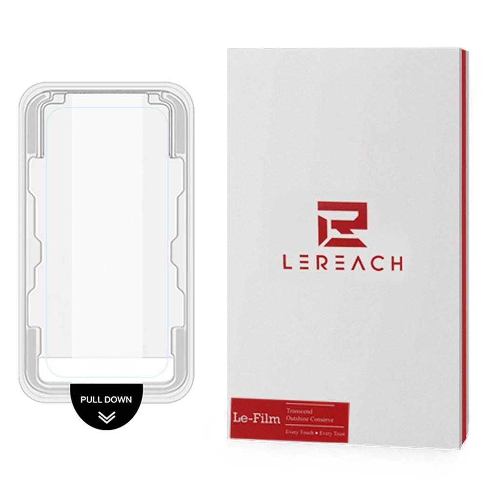 Xiaomi 17T Pro 5G LEREACH Full Tempered Glass με Οδηγό Τοποθέτησης - Προστασία Οθόνης Transparent