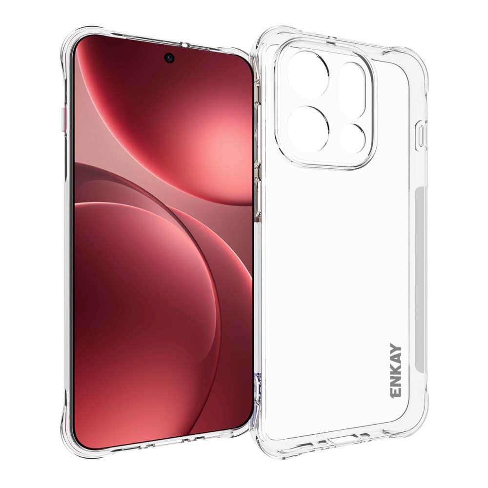 Oppo Find X9 5G ENKAY Hat-Prince Θήκη Σιλικόνης Transparent