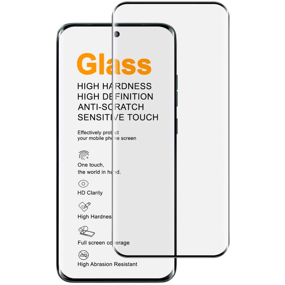 Motorola Edge 70 Pro 5G IMAK 3D Curved Full Tempered Glass - Προστασία Οθόνης Transparent