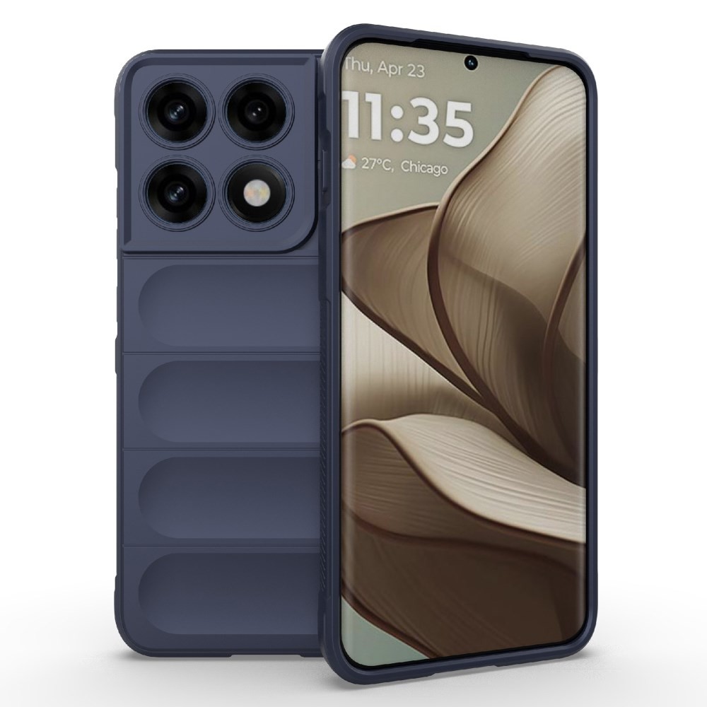 Motorola Edge 70 Pro 5G Magic Shield Θήκη Σιλικόνης Dark Blue