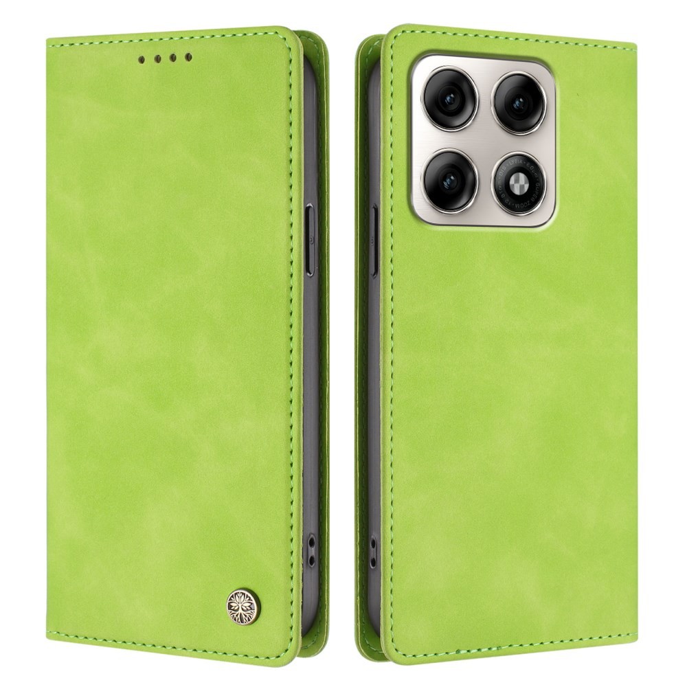 Motorola Edge 70 Pro 5G Roots Θήκη Βιβλίο Bright Green
