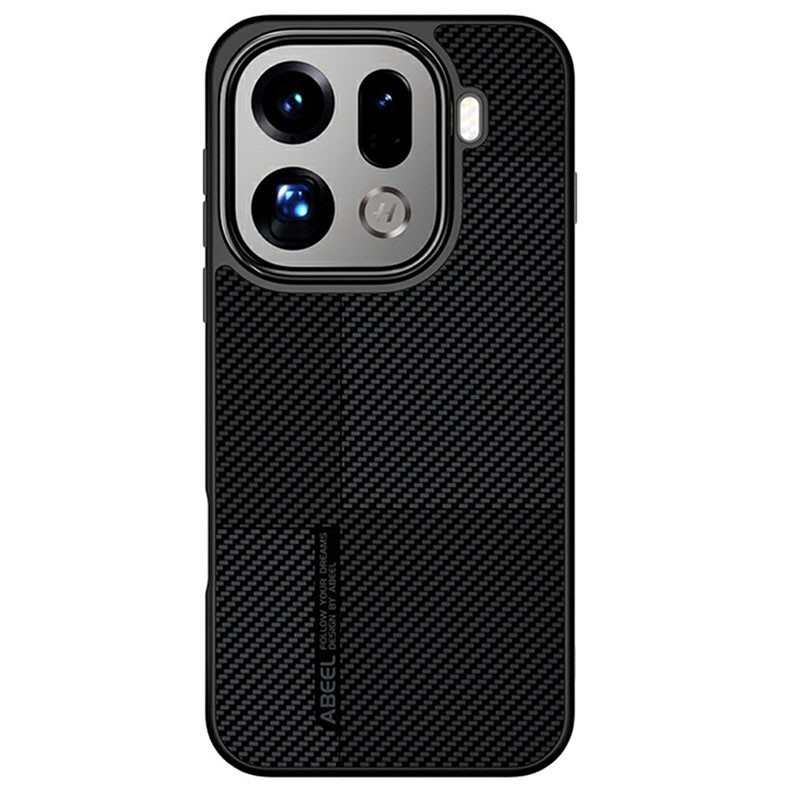 Oppo Find X9 Pro 5G ABEEL CF-Lyocell Series Σκληρή Θήκη Style 2