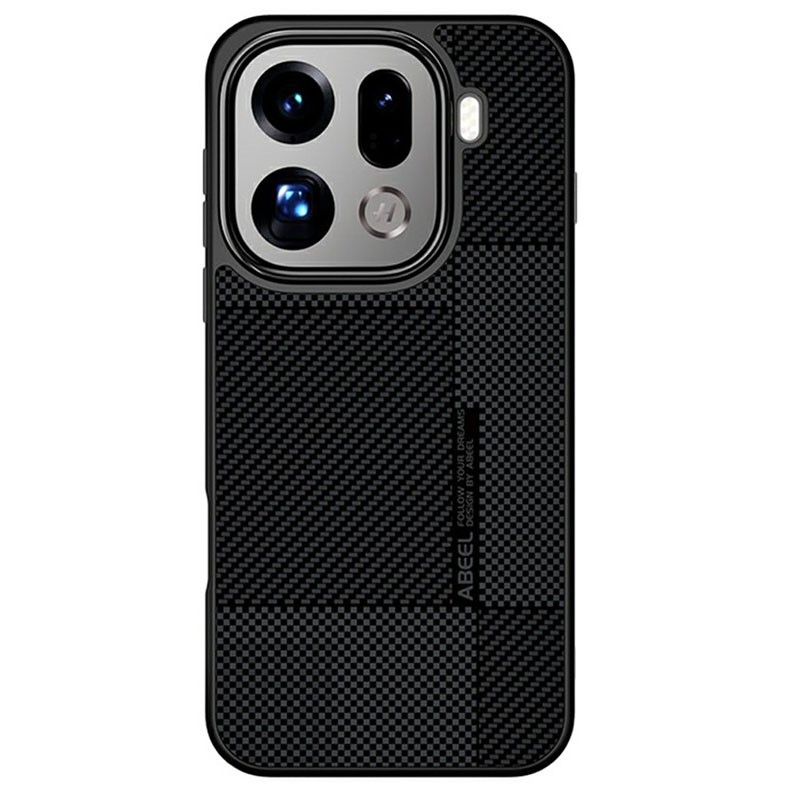 Oppo Find X9 Pro 5G ABEEL CF-Lyocell Series Σκληρή Θήκη Style 4