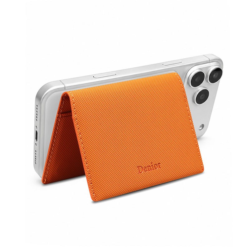 DENIOR  Μαγνητικό Πορτοφόλι για Κάρτες Orange