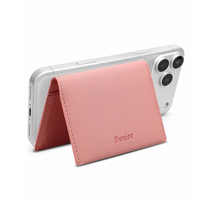 DENIOR  Μαγνητικό Πορτοφόλι για Κάρτες Pink