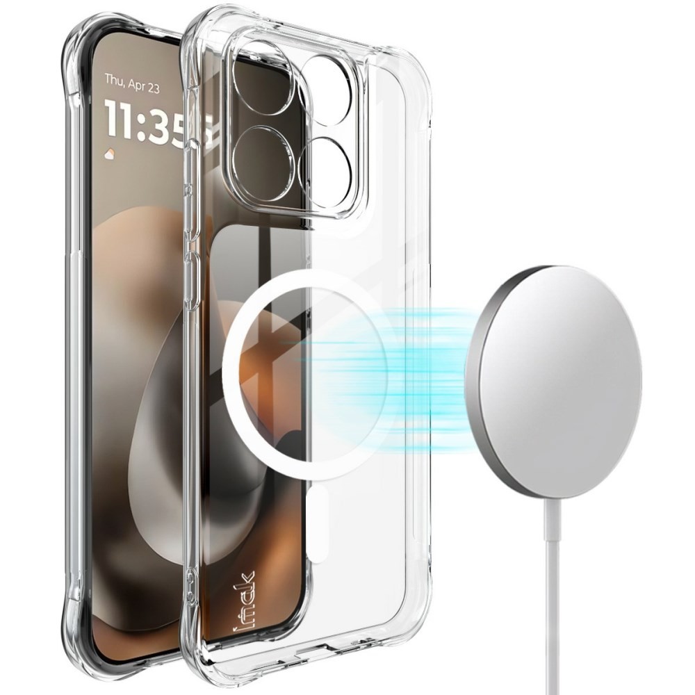 Motorola Moto G67 5G / G77 5G IMAK Buffer MagSafe Θήκη Σιλικόνης Transparent