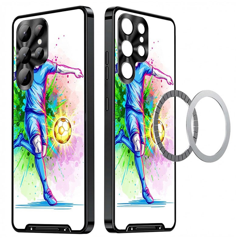 Samsung Galaxy S26 Ultra 5G Football MagSafe Σκληρή Θήκη με Προστασία Κάμερας Style 5