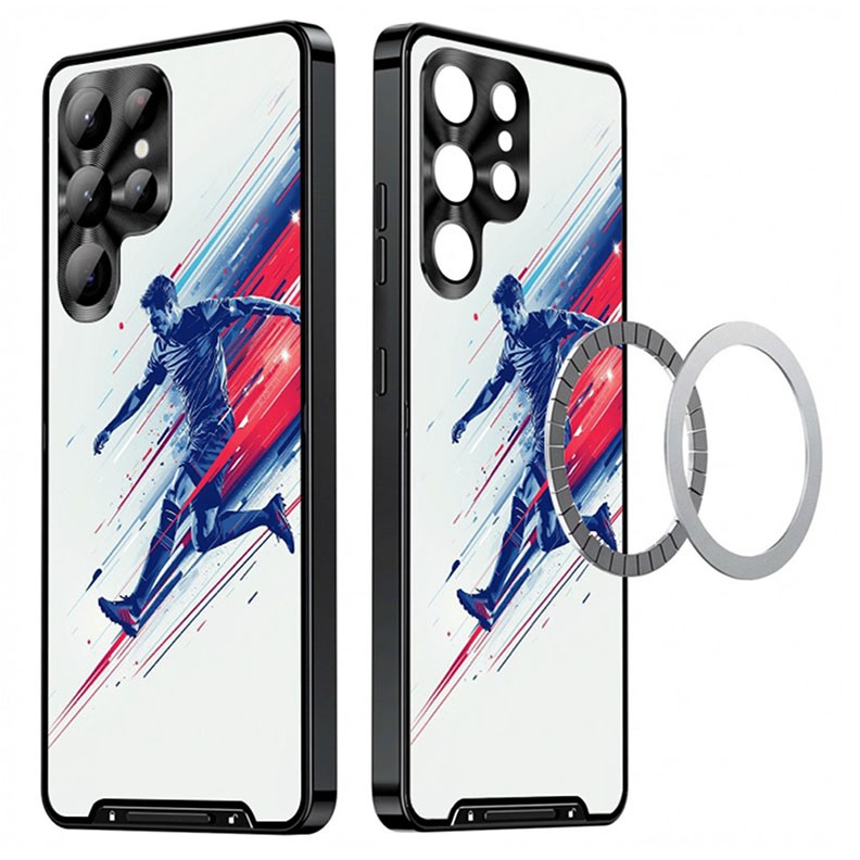 Samsung Galaxy S26 Ultra 5G Football MagSafe Σκληρή Θήκη με Προστασία Κάμερας Style 6