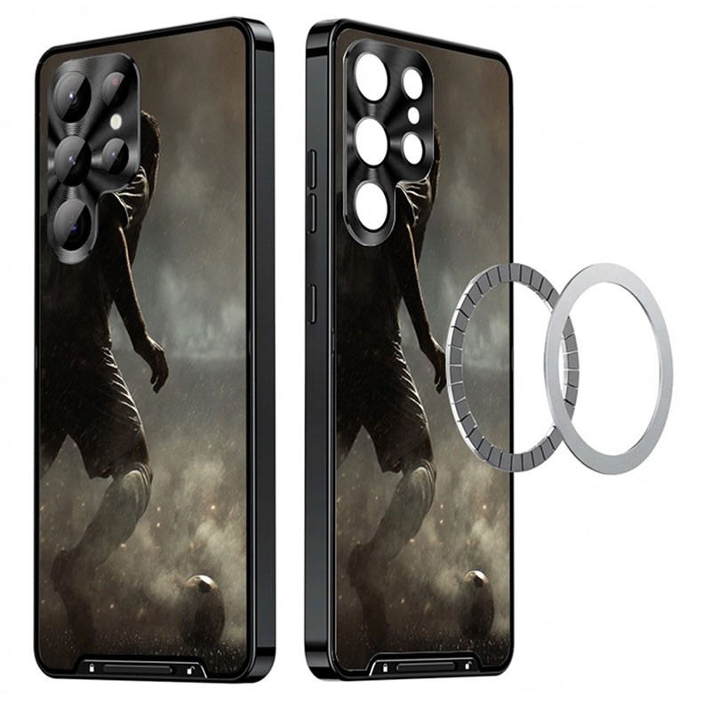 Samsung Galaxy S26 Ultra 5G Football MagSafe Σκληρή Θήκη με Προστασία Κάμερας Style 8