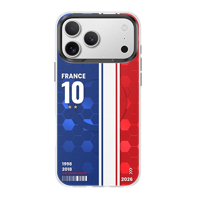 Apple iPhone 17 Pro Max BENKS D3 Football Theme MagSafe Σκληρή Θήκη Σιλικόνης The Double Crown of Gaul